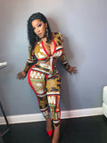 Ms Multi Tribal 2 Piece Set