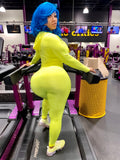 Ms neon 2 piece workout set