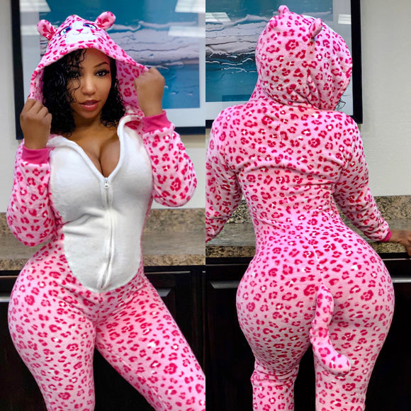 Hello Pink Kitty Onesie